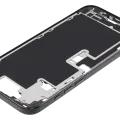 Mid-Frame Housing With Power And Volume Button For iPhone 16 Pro Max (US Version) (Aftermarket Plus) (Black Titanium)