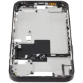Mid-Frame Housing With Power And Volume Button For iPhone 16 Pro Max (US Version) (Aftermarket Plus) (Black Titanium)