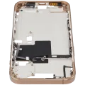 Mid-Frame Housing With Power And Volume Button For iPhone 16 Pro Max (US Version) (Aftermarket Plus) (Desert Titanium)