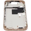 Mid-Frame Housing With Power And Volume Button For iPhone 16 Pro Max (US Version) (Aftermarket Plus) (Desert Titanium)