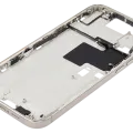 Mid-Frame Housing With Power And Volume Button For iPhone 16 Pro Max (US Version) (Aftermarket Plus) (Natural Titanium)