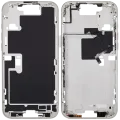 Mid-Frame Housing With Power And Volume Button For iPhone 16 Pro Max (US Version) (Aftermarket Plus) (White Titanium)
