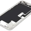 Mid-Frame Housing With Power And Volume Button For iPhone 16 Pro Max (US Version) (Aftermarket Plus) (White Titanium)