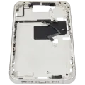 Mid-Frame Housing With Power And Volume Button For iPhone 16 Pro Max (US Version) (Aftermarket Plus) (White Titanium)