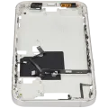 Mid-Frame Housing With Power And Volume Button For iPhone 16 Pro Max (US Version) (Aftermarket Plus) (White Titanium)