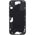 Mid-Frame Housing With Power And Volume Button For iPhone 16 (EU / Global Version) (Aftermarket Plus) (Black)