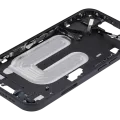 Mid-Frame Housing With Power And Volume Button For iPhone 16 (EU / Global Version) (Aftermarket Plus) (Black)