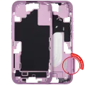 Mid-Frame Housing With Power And Volume Button For iPhone 16 (EU / Global Version) (Aftermarket Plus) (Pink)