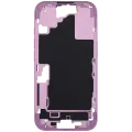 Mid-Frame Housing With Power And Volume Button For iPhone 16 (EU / Global Version) (Aftermarket Plus) (Pink)