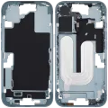 Mid-Frame Housing With Power And Volume Button For iPhone 16 (EU / Global Version) (Aftermarket Plus) (Teal)