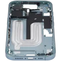 Mid-Frame Housing With Power And Volume Button For iPhone 16 (EU / Global Version) (Aftermarket Plus) (Teal)