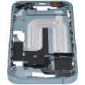 Mid-Frame Housing With Power And Volume Button For iPhone 16 (EU / Global Version) (Aftermarket Plus) (Teal)