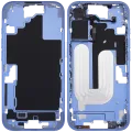 Mid-Frame Housing With Power And Volume Button For iPhone 16 (EU / Global Version) (Aftermarket Plus) (Ultramarine)
