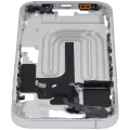 Mid-Frame Housing With Power And Volume Button For iPhone 16 (EU / Global Version) (Aftermarket Plus) (White)