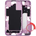 Mid-Frame Housing With Power And Volume Button For iPhone 16 Plus (EU / Global Version) (Aftermarket Plus) (Pink)