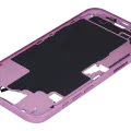 Mid-Frame Housing With Power And Volume Button For iPhone 16 Plus (EU / Global Version) (Aftermarket Plus) (Pink)