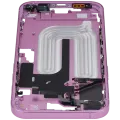 Mid-Frame Housing With Power And Volume Button For iPhone 16 Plus (EU / Global Version) (Aftermarket Plus) (Pink)