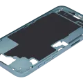Mid-Frame Housing With Power And Volume Button For iPhone 16 Plus (EU / Global Version) (Aftermarket Plus) (Teal)