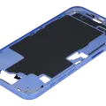 Mid-Frame Housing With Power And Volume Button For iPhone 16 Plus (EU / Global Version) (Aftermarket Plus) (Ultramarine)