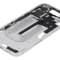 Mid-Frame Housing With Power And Volume Button For iPhone 16 Plus (EU / Global Version) (Aftermarket Plus) (White)