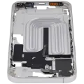Mid-Frame Housing With Power And Volume Button For iPhone 16 Plus (EU / Global Version) (Aftermarket Plus) (White)
