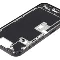 Mid-Frame Housing With Power And Volume Button For iPhone 16 Pro (EU / Global Version) (Aftermarket Plus) (Black Titanium)