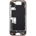 Mid-Frame Housing With Power And Volume Button For iPhone 16 Pro (EU / Global Version) (Aftermarket Plus) (Desert Titanium)