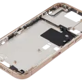 Mid-Frame Housing With Power And Volume Button For iPhone 16 Pro (EU / Global Version) (Aftermarket Plus) (Desert Titanium)