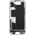 Mid-Frame Housing With Power And Volume Button For iPhone 16 Pro (EU / Global Version) (Aftermarket Plus) (White Titanium)