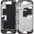Середня рамка з кнопками живлення й гучності для iPhone 16 Pro Max (EU / Global Version) (Aftermarket Plus) (Black Titanium)