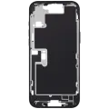 Середня рамка з кнопками живлення й гучності для iPhone 16 Pro Max (EU / Global Version) (Aftermarket Plus) (Black Titanium)
