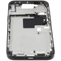 Середня рамка з кнопками живлення й гучності для iPhone 16 Pro Max (EU / Global Version) (Aftermarket Plus) (Black Titanium)