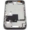 Середня рамка з кнопками живлення й гучності для iPhone 16 Pro Max (EU / Global Version) (Aftermarket Plus) (Black Titanium)