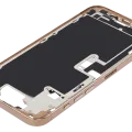 Mid-Frame Housing With Power And Volume Button For iPhone 16 Pro Max (EU / Global Version) (Aftermarket Plus) (Desert Titanium)