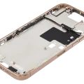 Mid-Frame Housing With Power And Volume Button For iPhone 16 Pro Max (EU / Global Version) (Aftermarket Plus) (Desert Titanium)