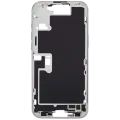 Середня рамка з кнопками живлення й гучності для iPhone 16 Pro Max (EU / Global Version) (Aftermarket Plus) (White Titanium)