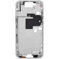 Середня рамка з кнопками живлення й гучності для iPhone 16 Pro Max (EU / Global Version) (Aftermarket Plus) (White Titanium)