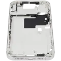Середня рамка з кнопками живлення й гучності для iPhone 16 Pro Max (EU / Global Version) (Aftermarket Plus) (White Titanium)