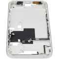 Середня рамка з кнопками живлення й гучності для iPhone 16 Pro Max (EU / Global Version) (Aftermarket Plus) (White Titanium)