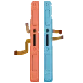 Plastic Rail (Right+Left) With Joy Con Controller for Nintendo Switch 2 (Blue/ Orange)