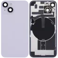 Заднє скло з магнітом MagSafe, NFC і шлейфом спалаху для iPhone 14 (Used OEM Pull: Grade C) (фіолетовий)