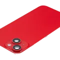 Back Glass w/ MagSafe Magnet & NFC & Flashlight Flex For iPhone 14 (Used OEM Pull: Grade C) (Red)