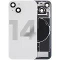 Back Glass w/ MagSafe Magnet & NFC & Flashlight Flex For iPhone 14 (Used OEM Pull: Grade C) (Starlight)