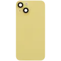 Back Glass w/ MagSafe Magnet & NFC & Flashlight Flex For iPhone 14 (Used OEM Pull: Grade C) (Yellow)