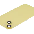Back Glass w/ MagSafe Magnet & NFC & Flashlight Flex For iPhone 14 (Used OEM Pull: Grade C) (Yellow)