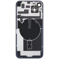 Заднє скло з магнітом MagSafe, NFC і шлейфом спалаху для iPhone 14 Plus (Used OEM Pull: Grade C) (синій)