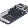 Заднє скло з магнітом MagSafe, NFC і шлейфом спалаху для iPhone 14 Plus (Used OEM Pull: Grade C) (синій)
