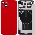 Back Glass w/ MagSafe Magnet & NFC & Flashlight Flex For iPhone 14 Plus (Used OEM Pull: Grade C) (Red)