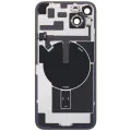 Back Glass w/ MagSafe Magnet & NFC & Flashlight Flex For iPhone 14 Plus (Used OEM Pull: Grade C) (Yellow)