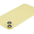 Back Glass w/ MagSafe Magnet & NFC & Flashlight Flex For iPhone 14 Plus (Used OEM Pull: Grade C) (Yellow)